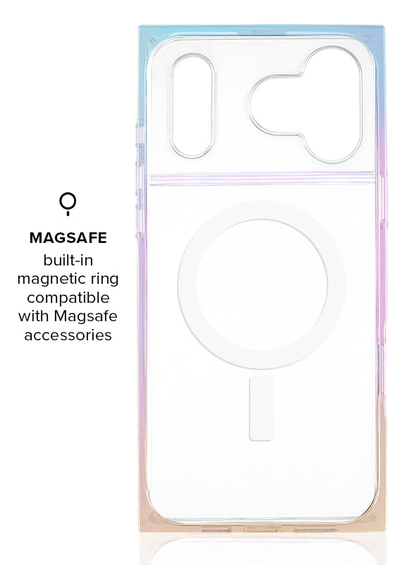 Elite Collection - SQUARE® Iridescent Crystal Elegance iPhone Case