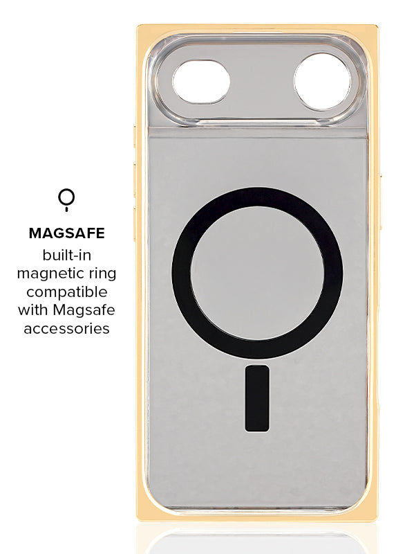 Elite Collection - SQUARE® Gold Crystal Elegance iPhone Case