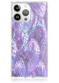 SQUARE® Violet Mother of Pearl iPhone Case