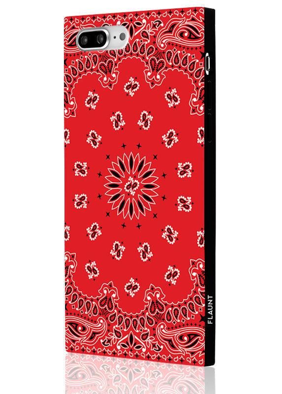 SQUARE® Red Bandana iPhone Case
