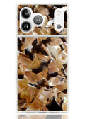 SQUARE® Brown Abalone Shell iPhone Case