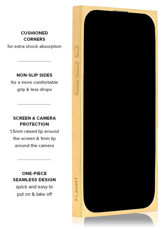 Elite Collection - SQUARE® Gilded Pearl iPhone Case