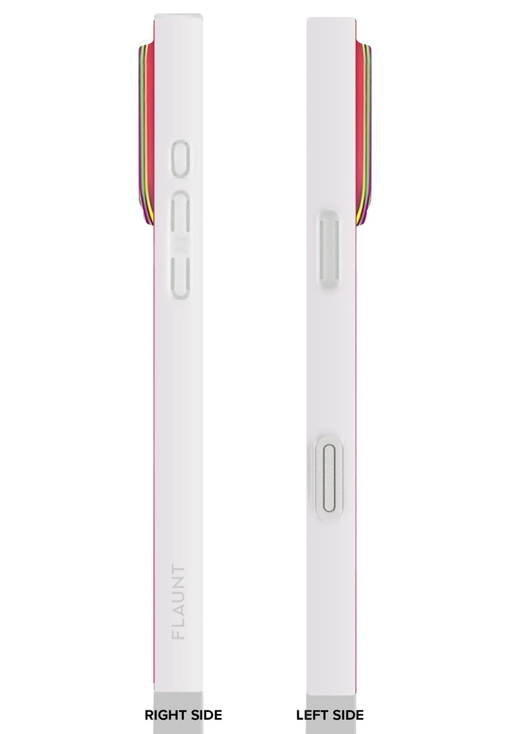 SQUARE® Pink Iridescent Satin iPhone Case