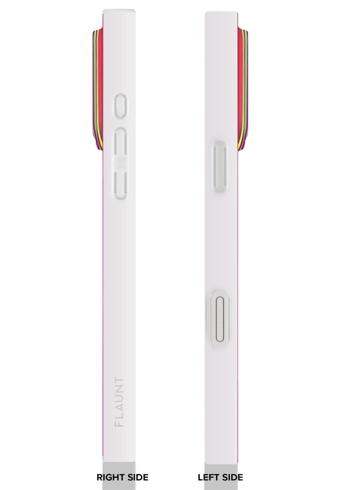 SQUARE® Pink Iridescent Satin iPhone Case