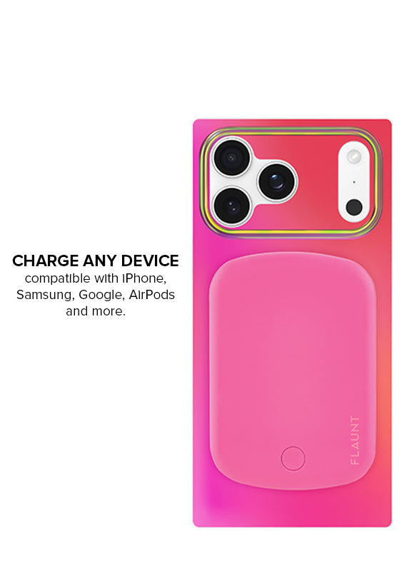 Pink MagSafe Battery Pack (Works with MagSafe Cases Only)
