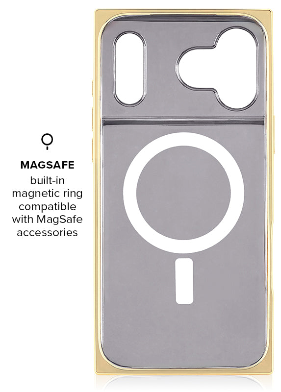 Elite Collection - SQUARE® Gilded Onyx iPhone Case