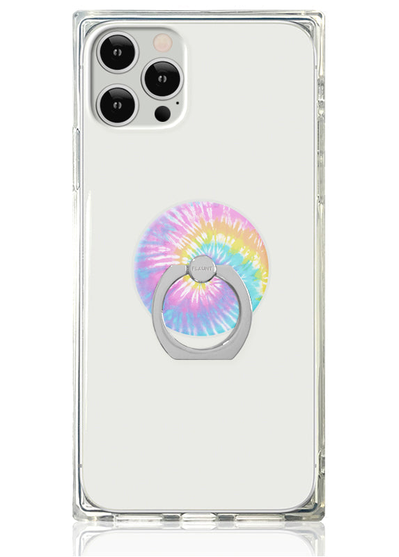 Pastel Tie Dye Adhesive Phone Ring Stand