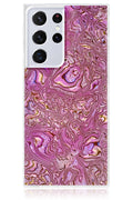 SQUARE® Pink Abalone Shell Galaxy Case