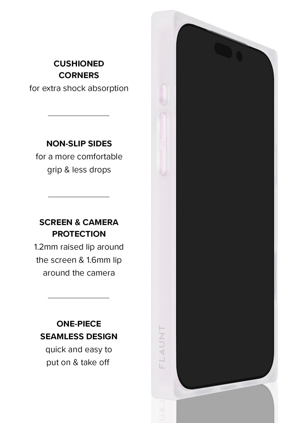 SQUARE® Neon Pink iPhone Case