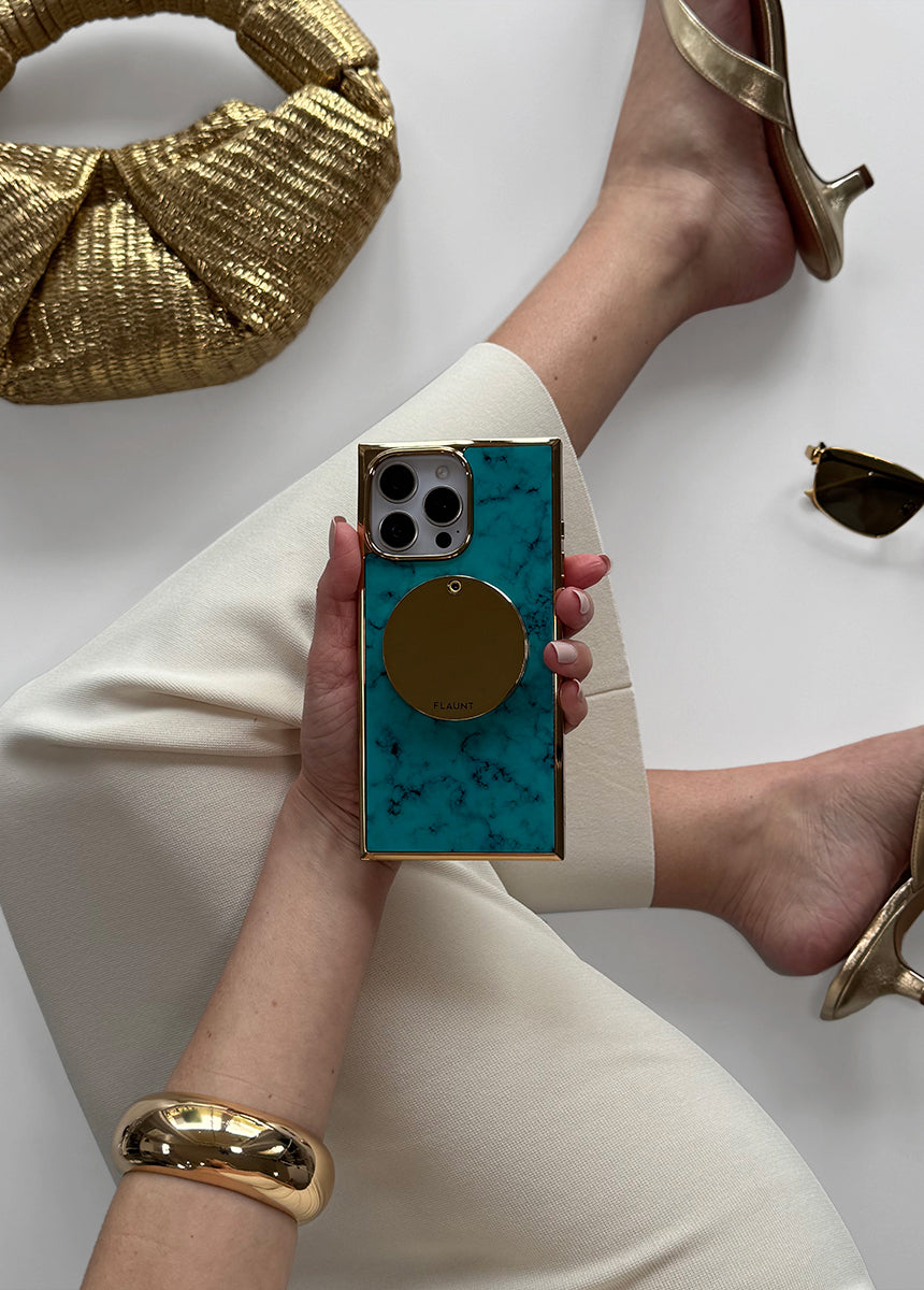 Gold Metallic MagSafe Compact Mirror (Works with MagSafe Cases Only)
