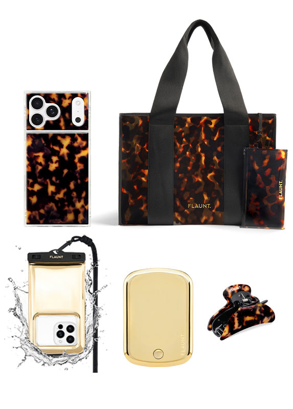 Tortoise Everyday Tote Bag Bundle Set