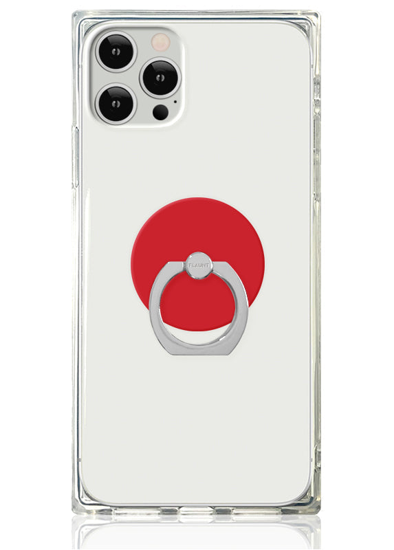Red Adhesive Phone Ring Stand