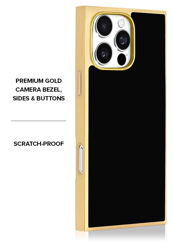 Elite Collection - SQUARE® Gilded Onyx iPhone Case