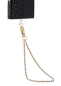 Two-Tone Gold & Silver Rope Chain Phone Charm