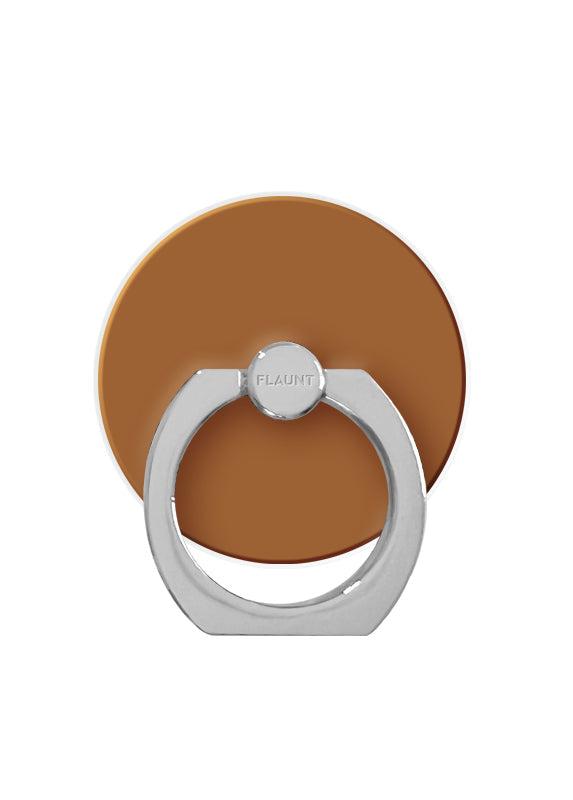 Nude Caramel Adhesive Phone Ring Stand