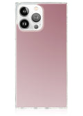 SQUARE® Metallic Rose Mirror iPhone Case