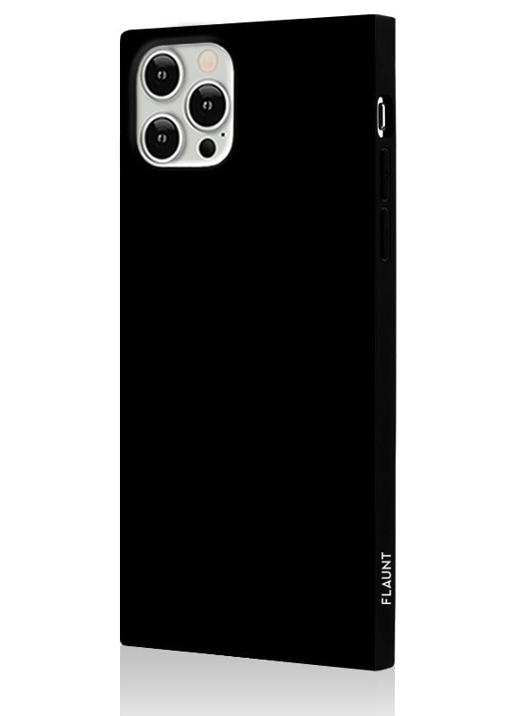 SQUARE® Black Patent iPhone Case