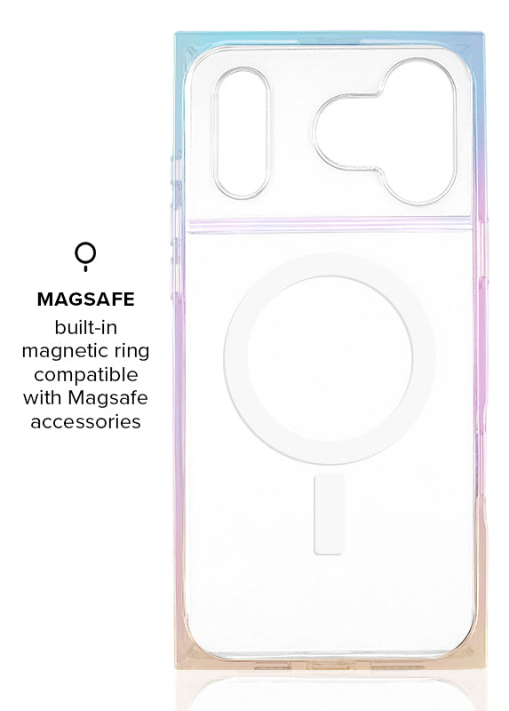 Elite Collection - SQUARE® Iridescent Crystal Elegance iPhone Case