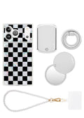 Checkered Mother of Pearl Bundle Set