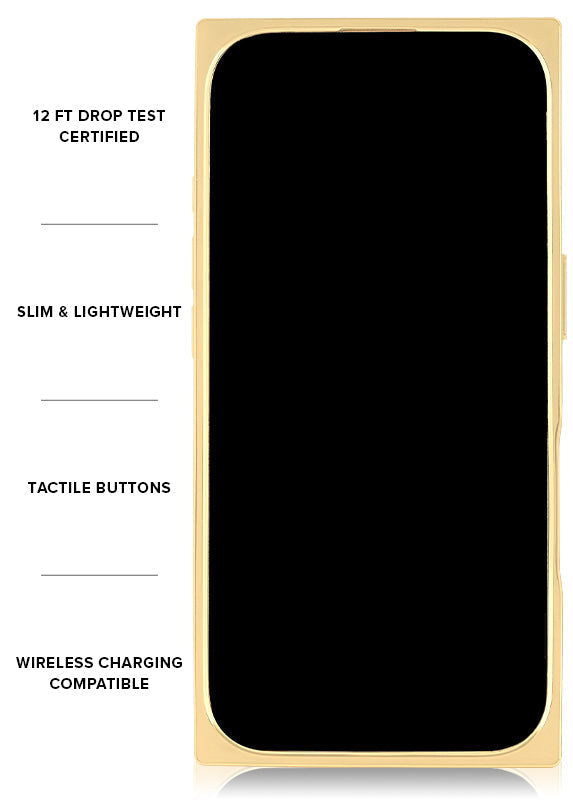 Elite Collection - SQUARE® Gilded Pearl iPhone Case