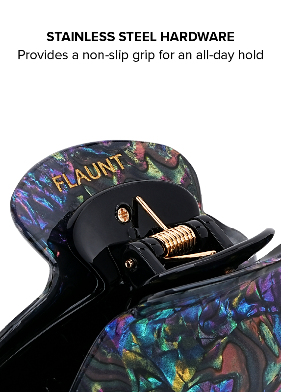 Abalone Shell Claw Clip