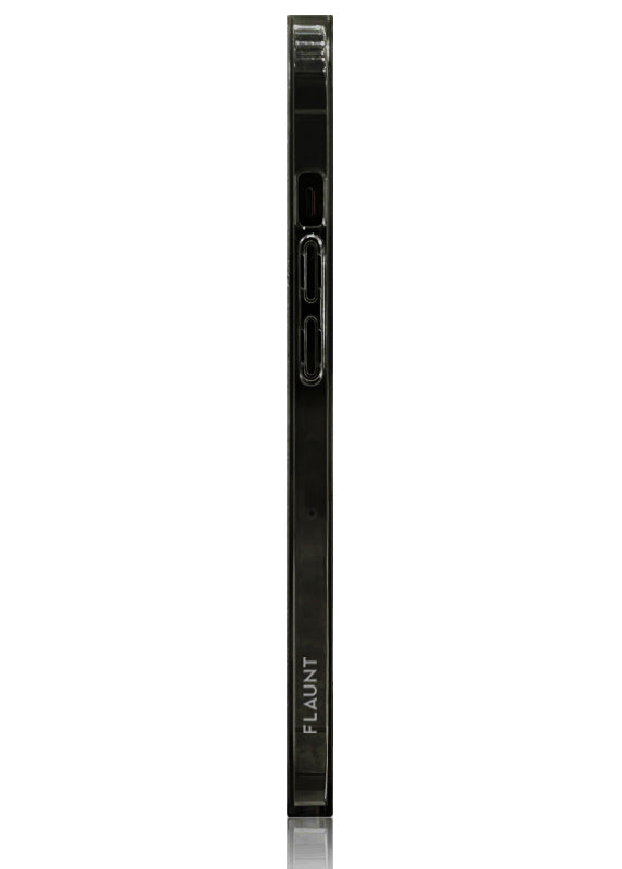 SQUARE® Black Crocodile Faux Leather iPhone Case