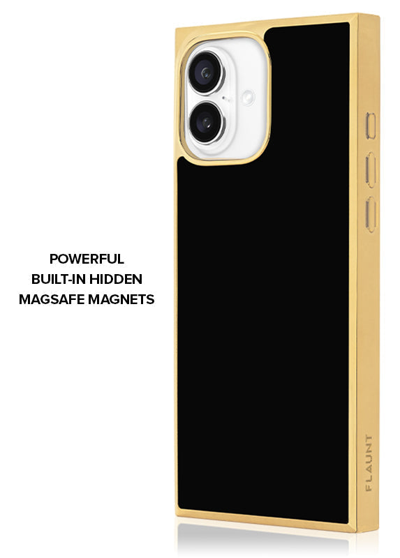 Elite Collection - SQUARE® Gilded Onyx iPhone Case