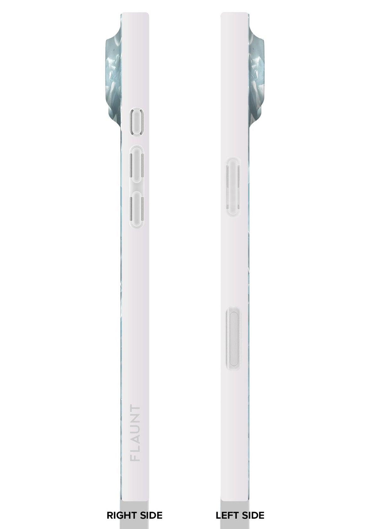 SQUARE® Icy Blue Pearl iPhone Case