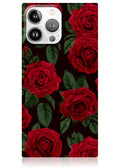 SQUARE® Rose Print iPhone Case