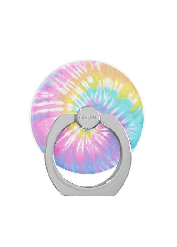 Pastel Tie Dye Adhesive Phone Ring Stand