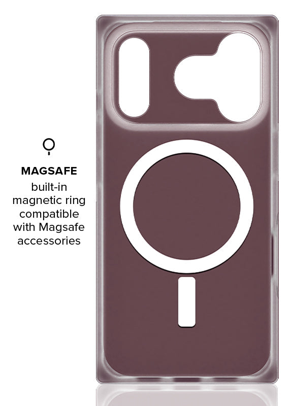 SQUARE® Burgundy iPhone Case