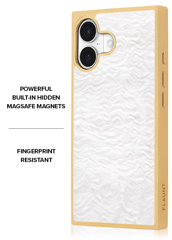 Elite Collection - SQUARE® Gilded Pearl iPhone Case