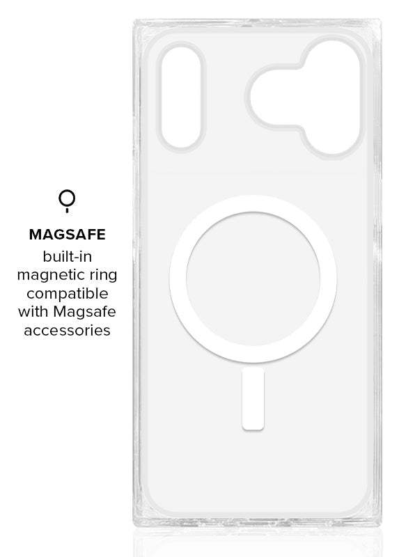 SQUARE® Pink Checkered Mother of Pearl iPhone Case