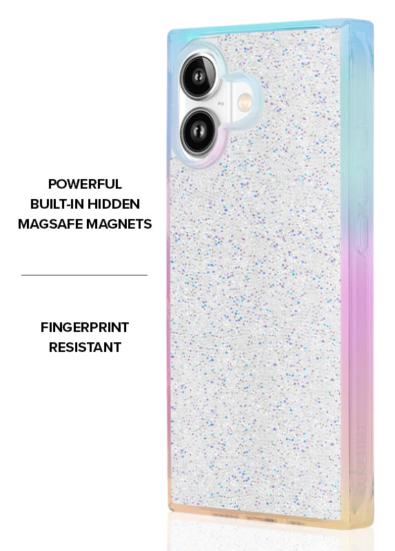 Elite Collection - SQUARE® Iridescent Crystal Elegance iPhone Case