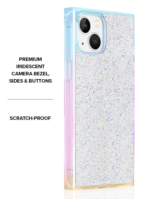 Elite Collection - SQUARE® Iridescent Crystal Elegance iPhone Case