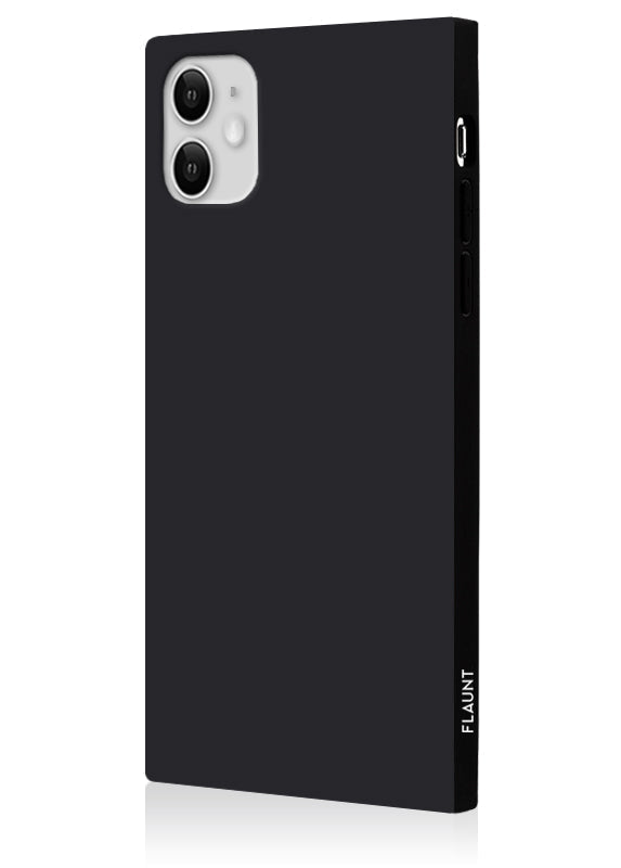 SQUARE® Matte Black iPhone Case