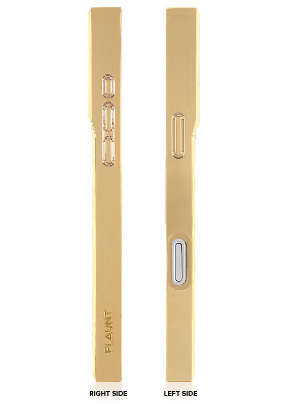 Elite Collection - SQUARE® Gilded Faux Rose Quartz iPhone Case