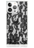 SQUARE® Black Lace iPhone Case