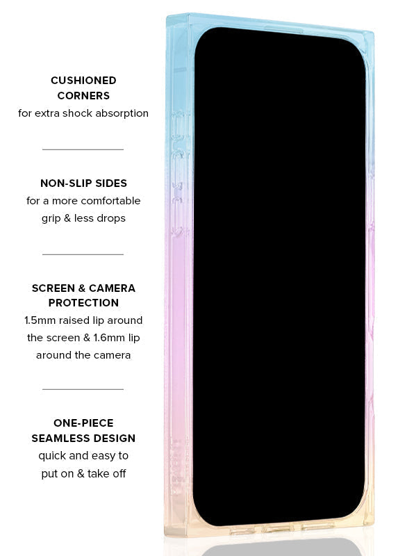 Elite Collection - SQUARE® Iridescent Crystal Elegance iPhone Case