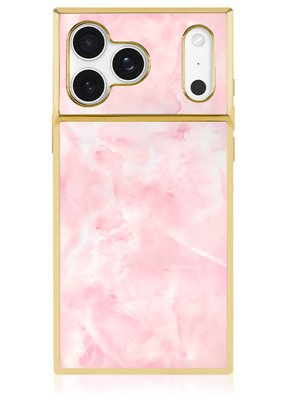 Elite Collection - Gilded Faux Rose Quartz Bundle Set