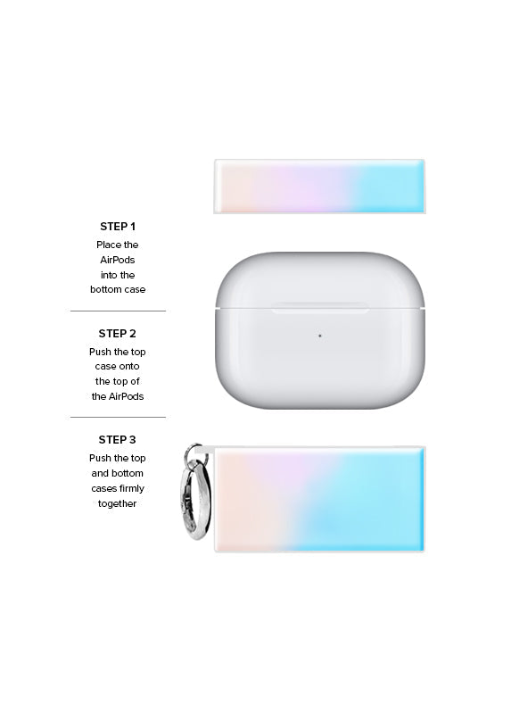 SQUARE® Iridescent AirPods Case